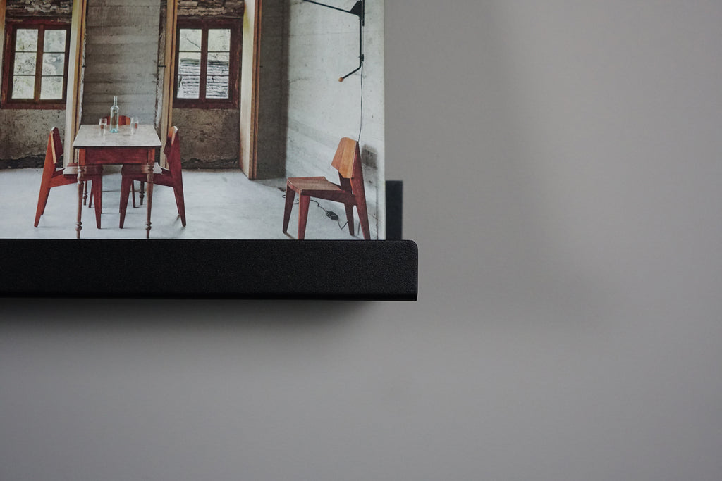 black shelf