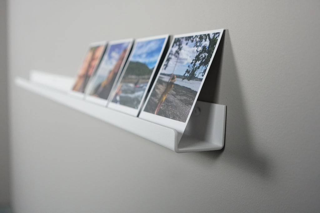 metal narrow picture ledge